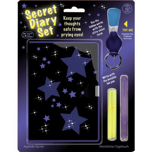 Journal secret avec crayon magique et cadenas
