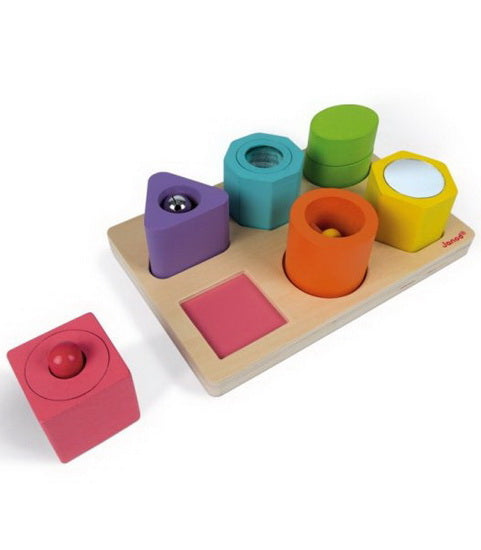 Puzzle cubes sensoriels 6 mcx