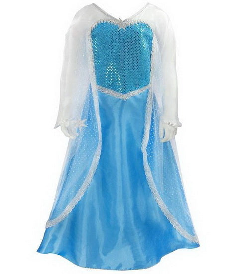 Robe de la reine des glaces 3-4 ans