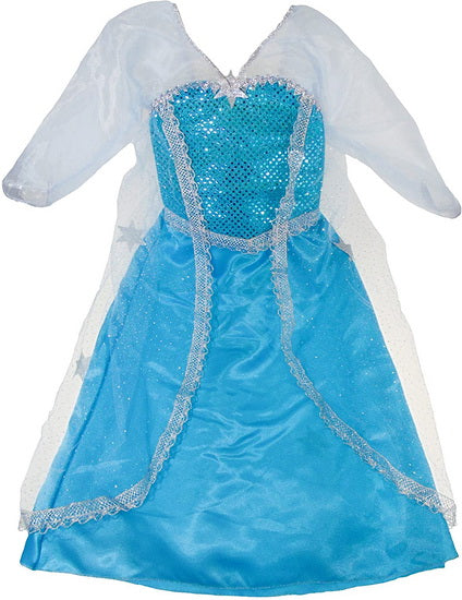 Robe de la reine des glaces 5-6 ans
