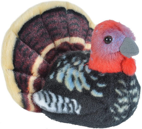 Peluche sonore dinde sauvage