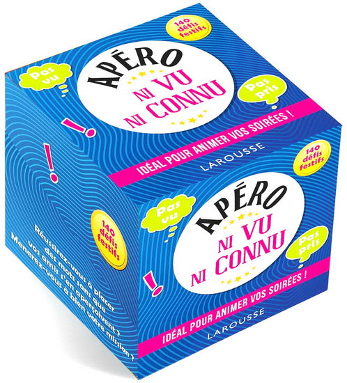 Ni vu ni connu : 140 défis à consommer sans modération pour des soirées festives ! Cof. N. éd. 