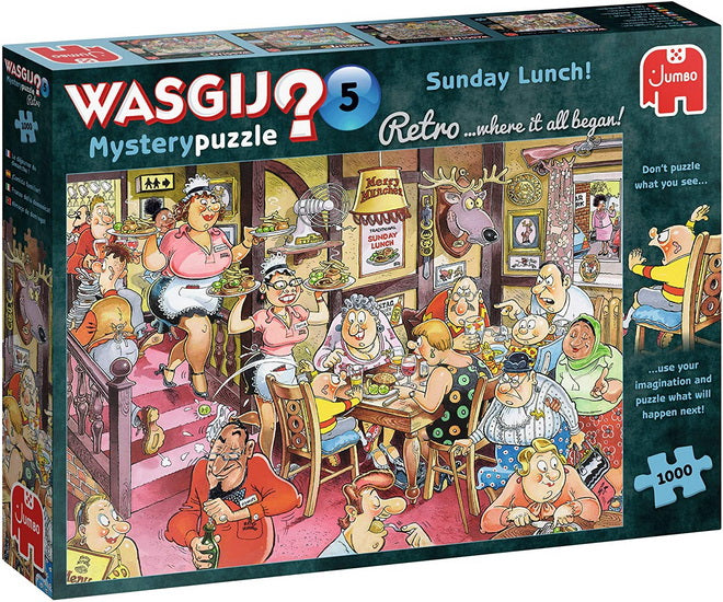 Wasgij Retro Mystery 5 Lunch du dimanche