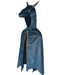 Costume de dragon noir et or 5-6 ans