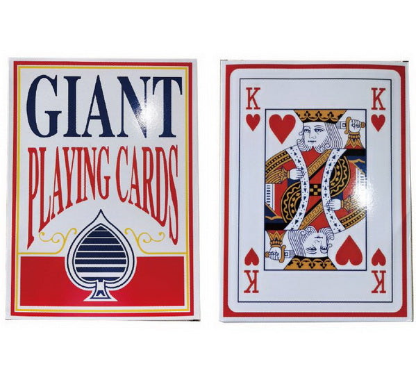 Jeu de cartes géantes