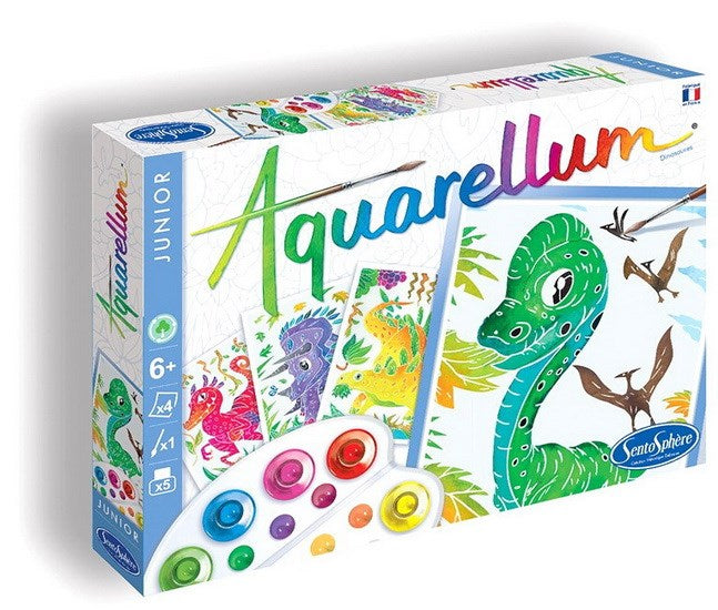 Aquarellum junior dinosaures