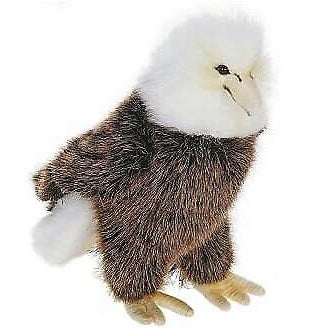 Peluche Aigle perché 22cm