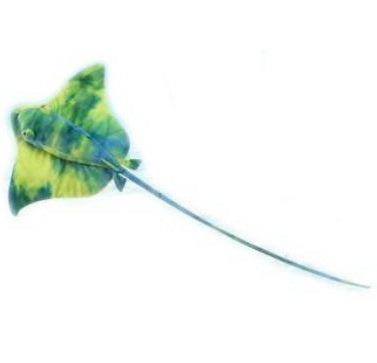 Peluche Raie verte 50cm