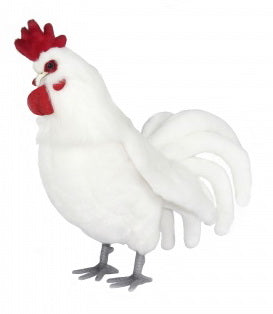 Peluche Coq blanc