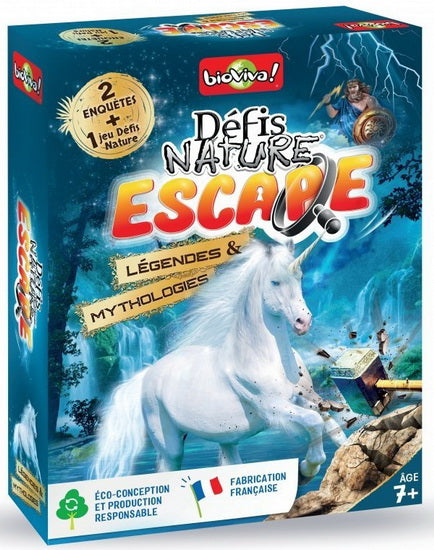 Cartes Défis Nature Escape Légendes et Mythologies