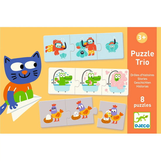 Puzzle trio Drôles d'histoires