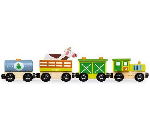 Train en bois ferme