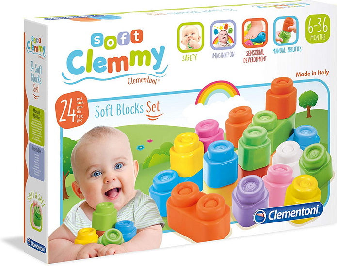 Ensemble de blocs souples 24 pcs 