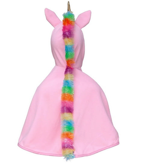 Cape licorne rose 3-4 ans
