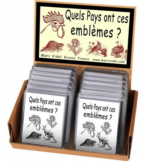 Quels pays ont ces emblèmes