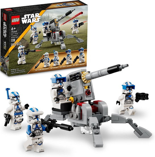 Ensemble de combat de Clone Troopers de la 501e Légion