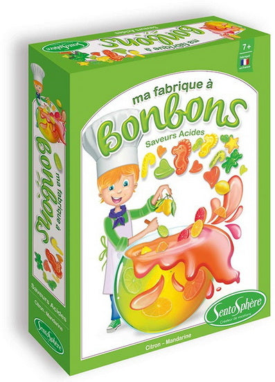 Mini fabrique à bonbons saveur acides