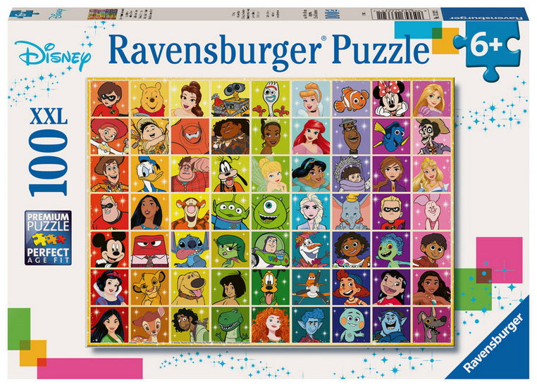 La palette de couleur de Disney 100 mcx