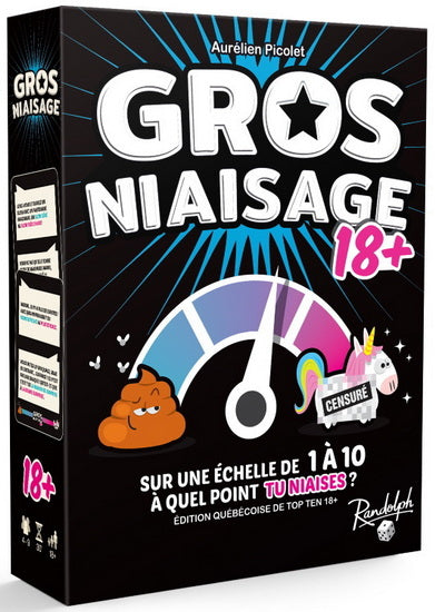 Gros Niaisage +18 Édition Québécoise de Top Ten