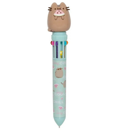 Stylo 10 couleurs Pusheen