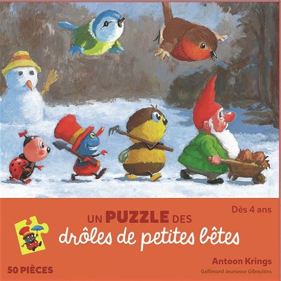Benjamin le lutin de Noël : puzzle 50 pcs