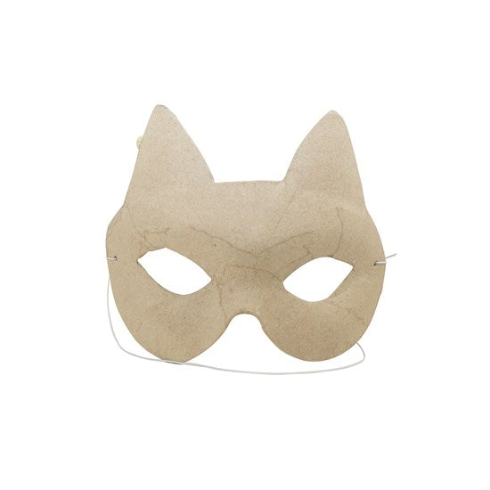 MASQUE PAPIER MÂCHÉ - CHAT (ENFANT)