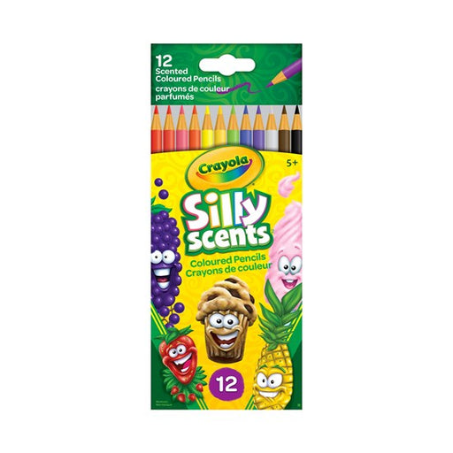 Ens. 12 crayons parfumés Silly Scents