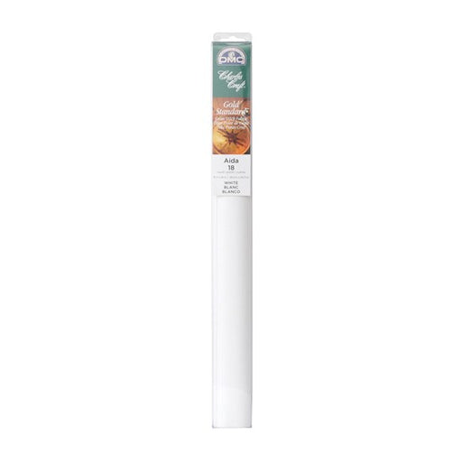 TOILE AÏDA - 18CT - 38.1X45.7CM - BLANC