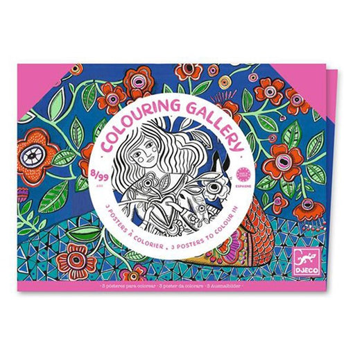 POCHETTE COLORIAGE - FLORAISON