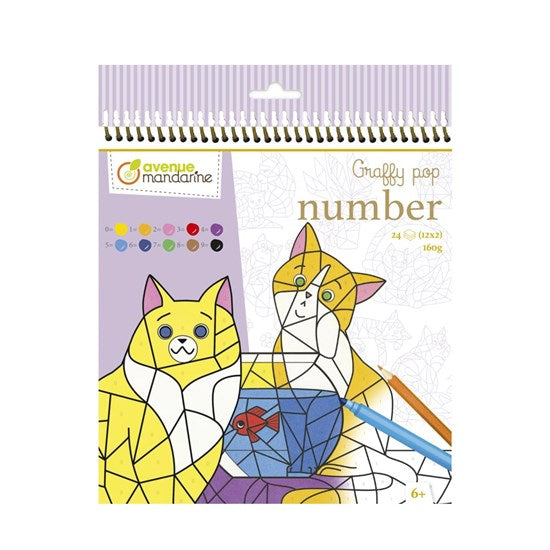 Graffy Pop Numbers : chats