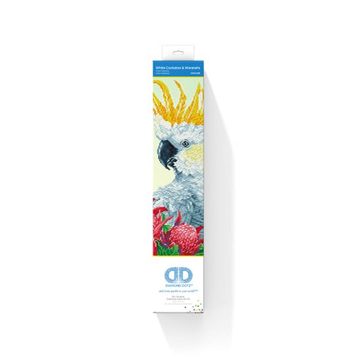Ens. créatif Diamond Dotz : Cacatoès blanc et waratahs