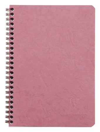 Cahier spirale Age-bag ligné 100p 14.8x21cm rose