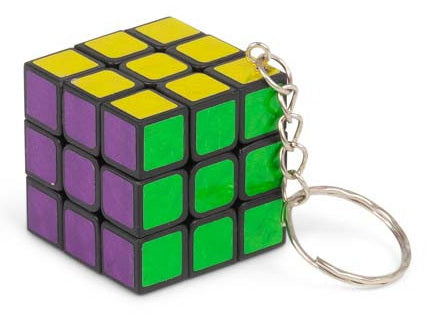 Porte-clés mini cube casse-tête