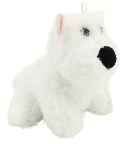 Chien blanc animé