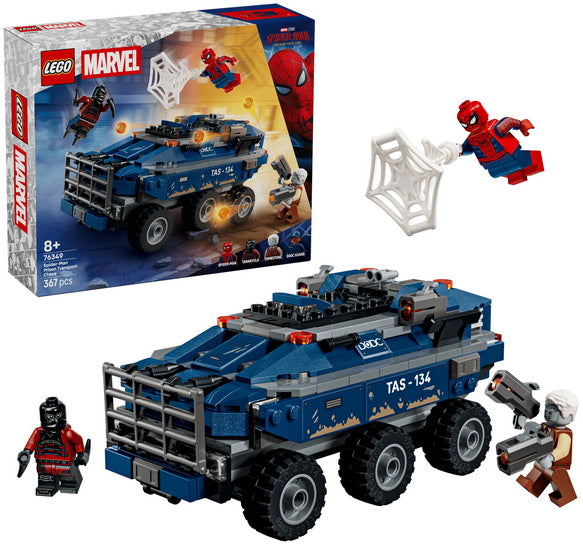 La poursuite du fourgon pénitentiaire de Spider-Man