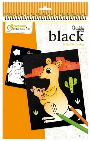 Graffy Black : Animaux du monde 