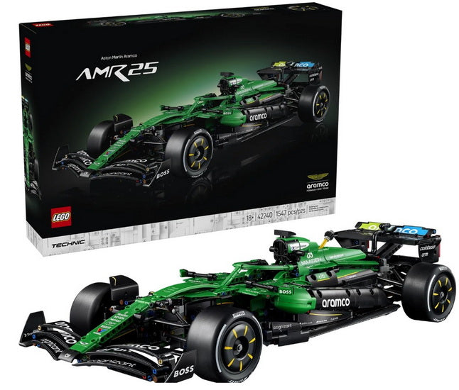 La voiture de F1 Aston Martin Aramco AMR25