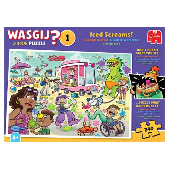 Wasgij Junior #1 Cris Glacés !  240 mcx