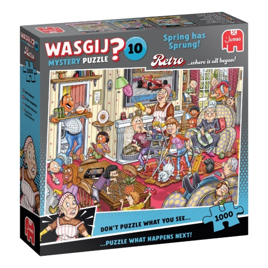 Wasgij Mystery Retro #10 La fièvre du printemps ! 1000 mcx