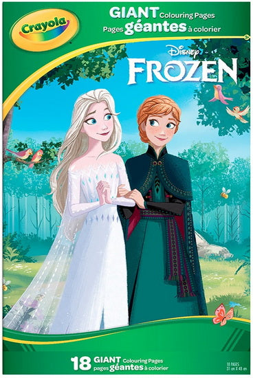 Cahier à colorier géant Reine des neiges