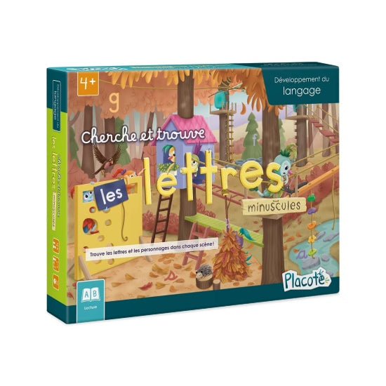 Cherche et trouve Les lettres minuscules