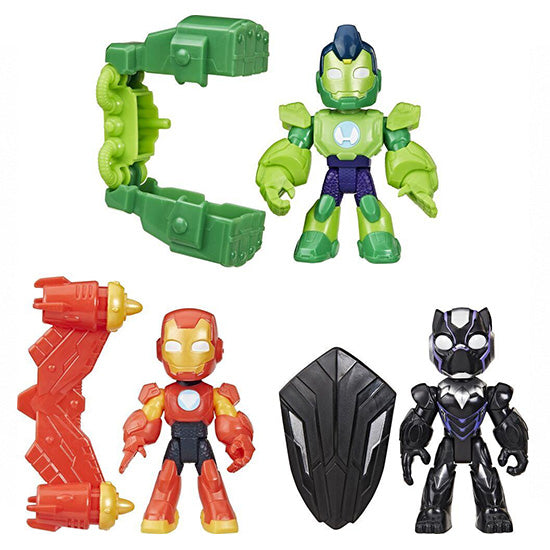 Figurine Iron Man & Friends 3AS
