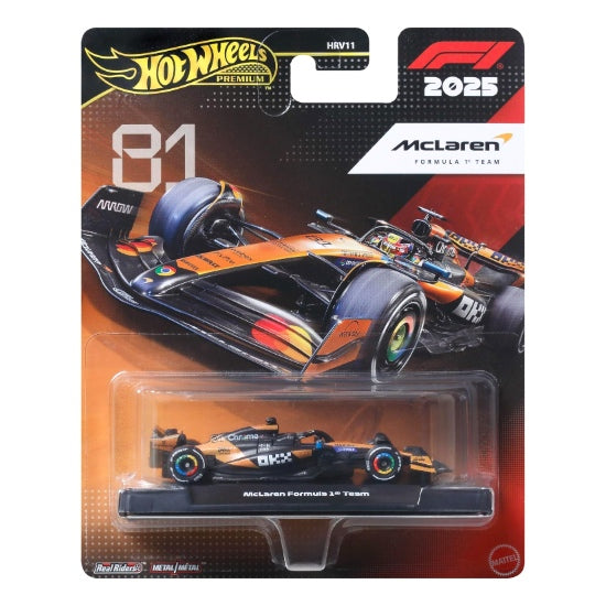Hot Wheels Premium Formule 1 McLaren 16AS