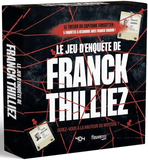 Jeu d'enquête de Franck Thilliez(Le) Cof.