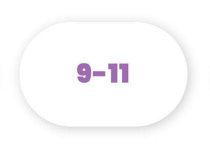 9 à 11 ans